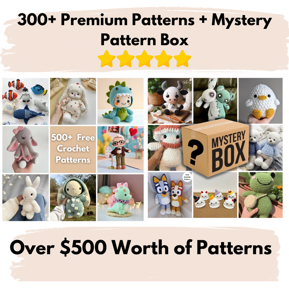 300+ Premium Amigurumi Crochet Patterns