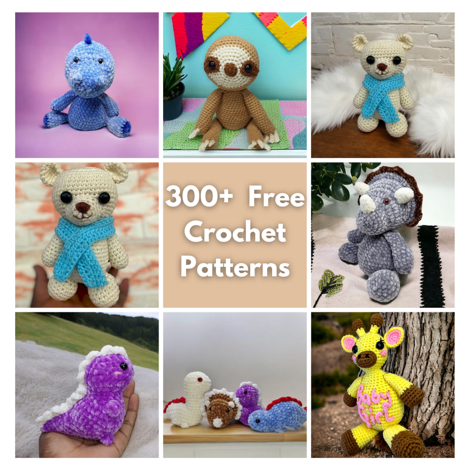 Amigurumi 300+ Crochet Pattern (Free Today)
